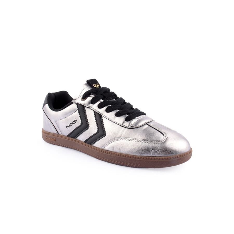 Zapatillas Hummel METAL 72 Silver/Black - Imagen 1