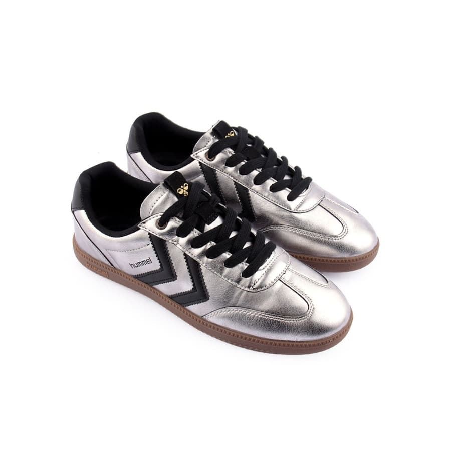 Zapatillas Hummel METAL 72 Silver/Black - Imagen 7