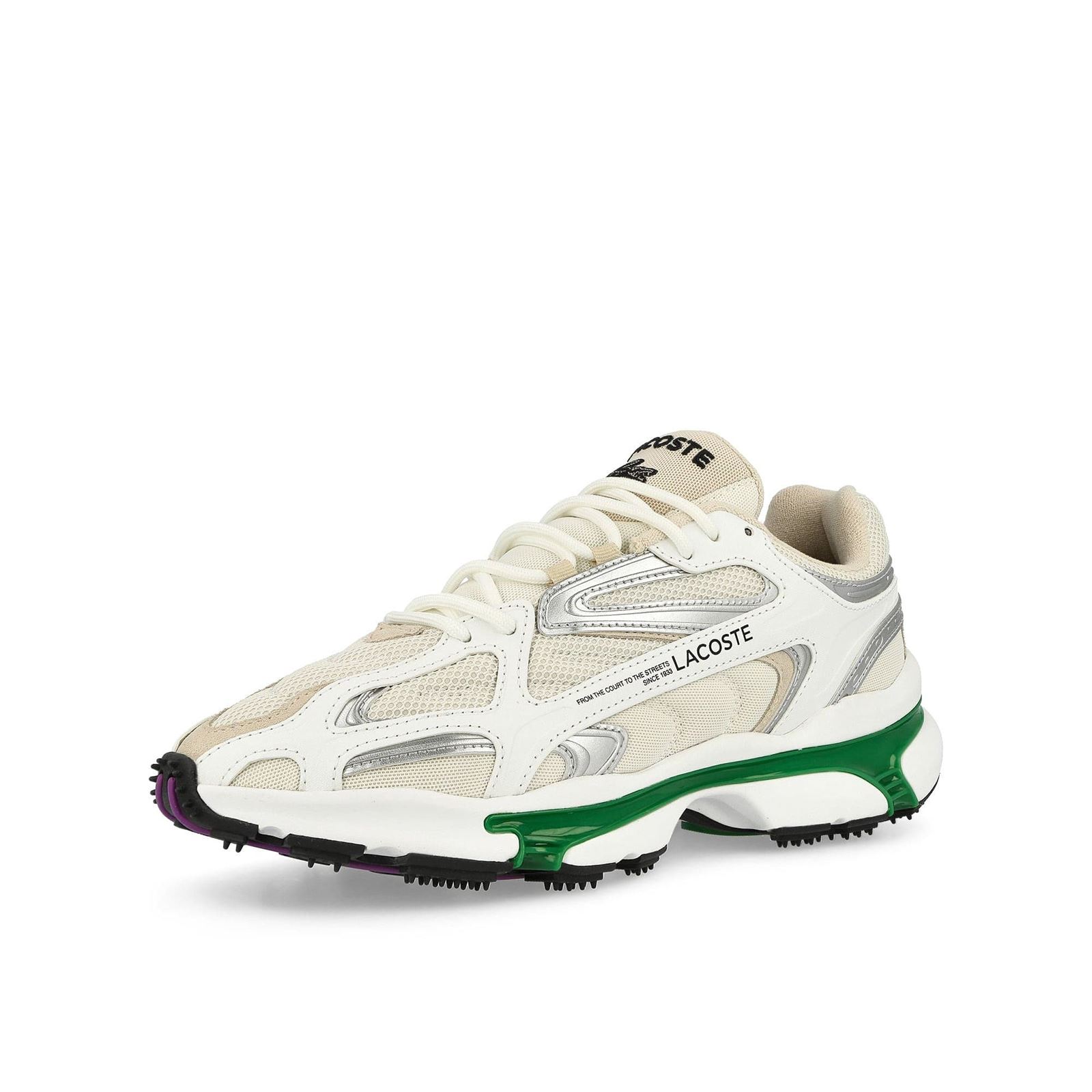 Zapatillas LACOSTE 747SMA0013082 L003 white/green - Imagen 3