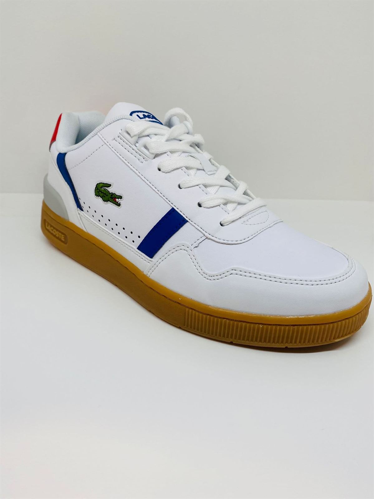 Zapatillas LACOSTE 74SMA0031Y37 T-CLIP white/gum - Imagen 2