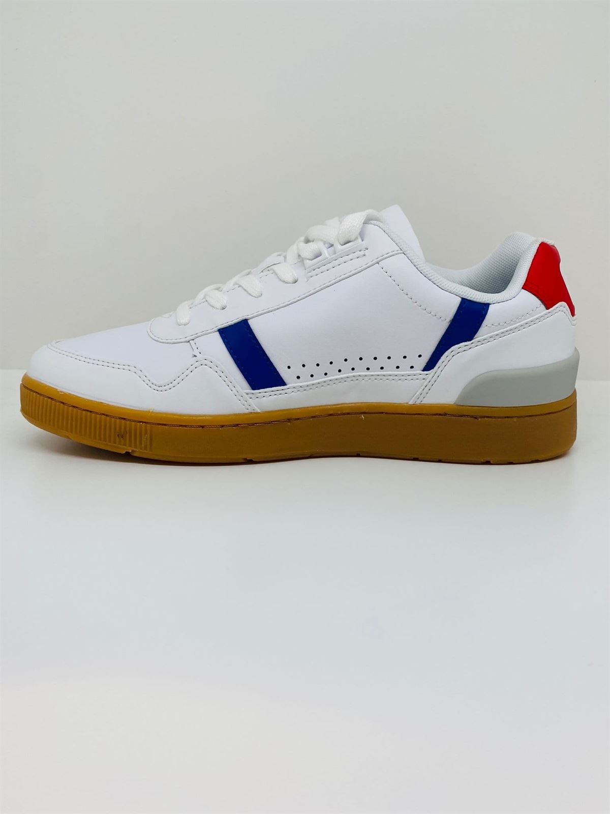 Zapatillas LACOSTE 74SMA0031Y37 T-CLIP white/gum - Imagen 4