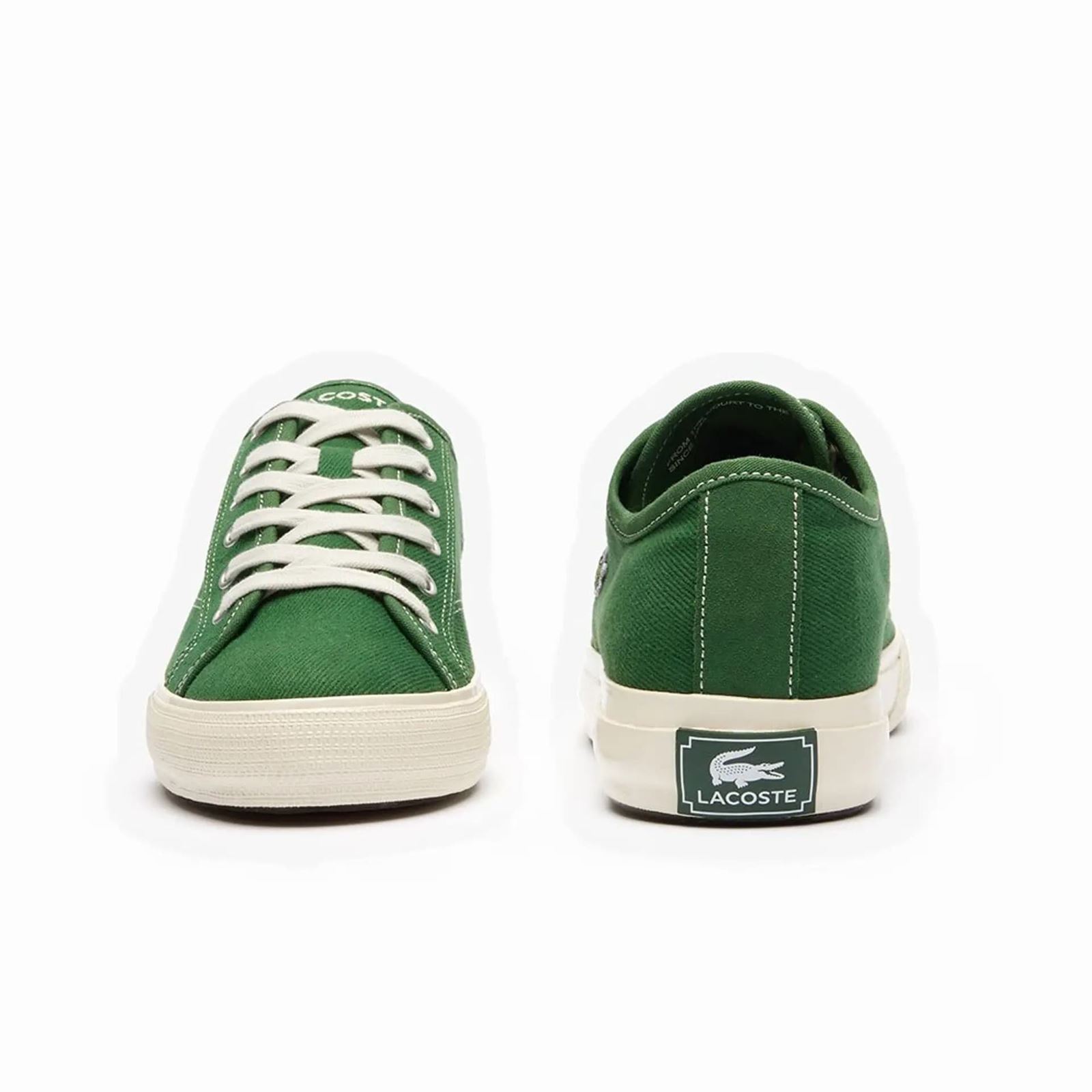 Zapatillas Lacoste Backcourt 124 grn/ off wht 47CMA0005 01U - Imagen 3