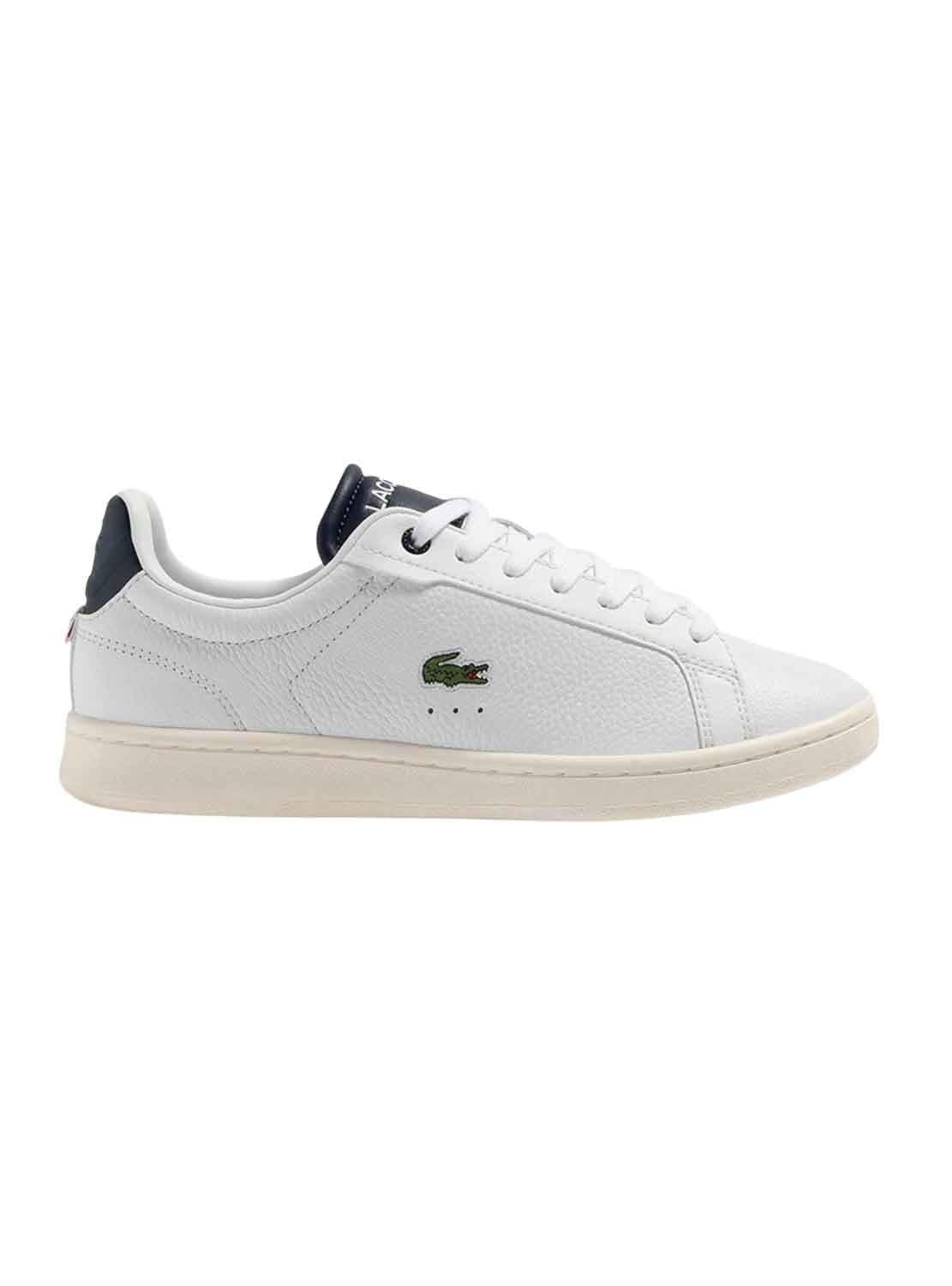 Zapatillas Lacoste Carnaby 46SFA0028 042 wht/wht - Imagen 3