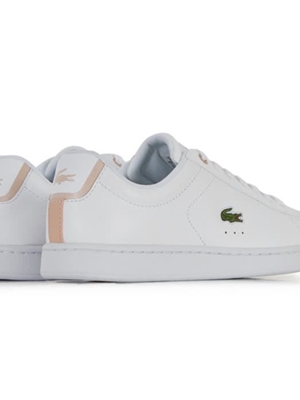 Zapatillas LACOSTE CARNABY BL 45SFA0083 1Y9 WHT/LT PNK - Imagen 2