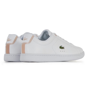 Zapatillas LACOSTE CARNABY BL 45SFA0083 1Y9 WHT/LT PNK - Imagen 2