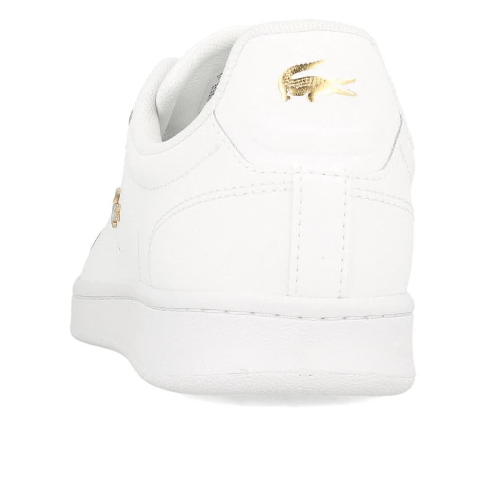 Zapatillas Lacoste Carnaby Pro 47SFA0040 216 WHITE/GOLD - Imagen 3