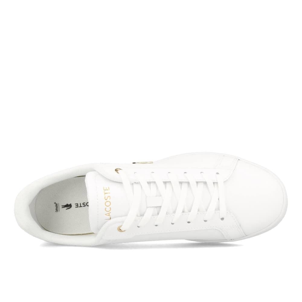 Zapatillas Lacoste Carnaby Pro 47SFA0040 216 WHITE/GOLD - Imagen 4