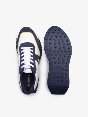 Zapatillas Lacoste L-Spin Deluxe wht/nvy 46SMA0100 042 - Imagen 2