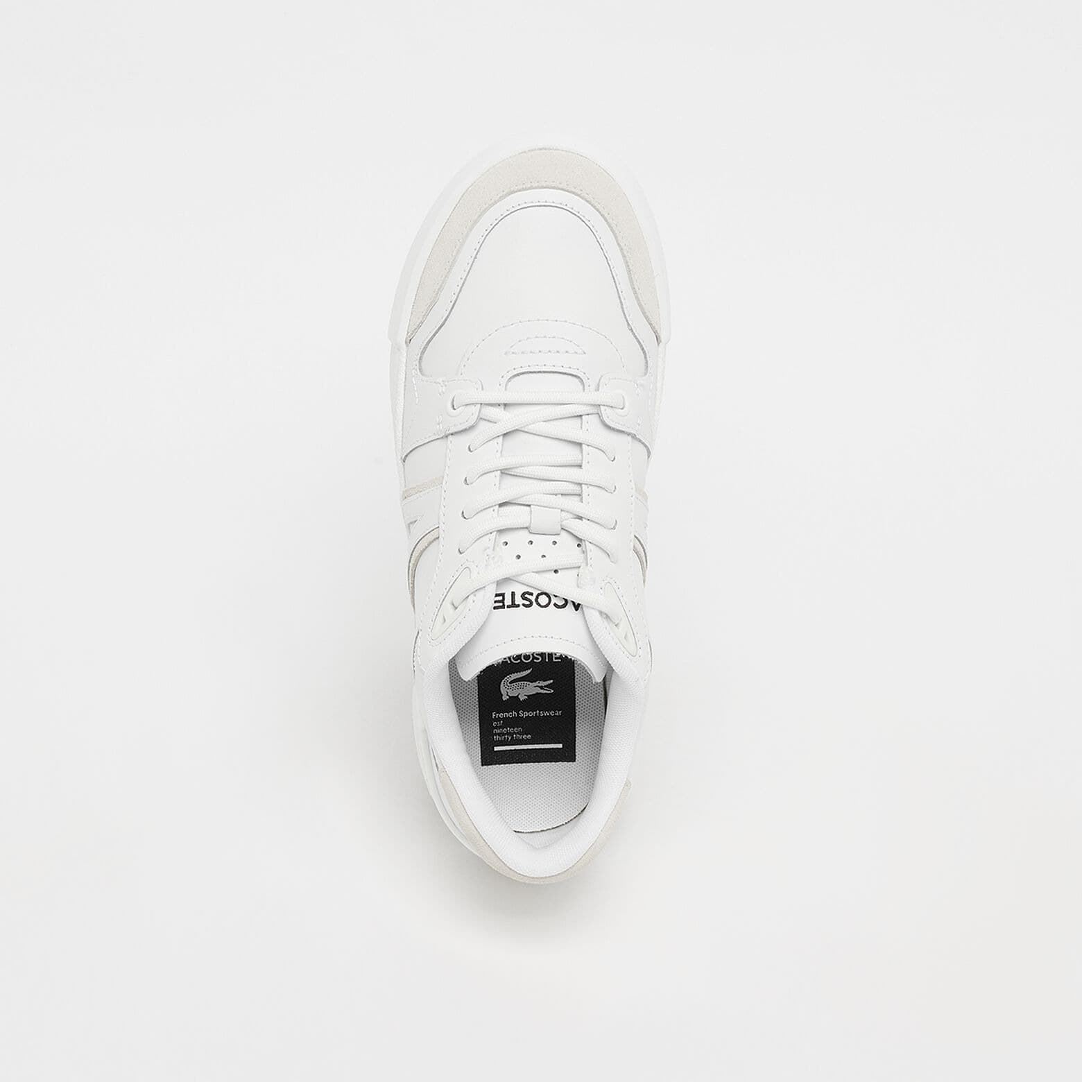 Zapatillas Lacoste L002 EVO 47SFA0055 65T WHT/OFF WHT - Imagen 5