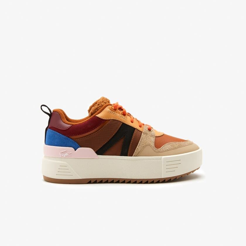 Zapatillas Lacoste L002 WNTR  44SFA0022 7E1 brw/pnk - Imagen 1