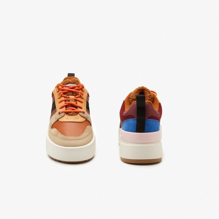 Zapatillas Lacoste L002 WNTR  44SFA0022 7E1 brw/pnk - Imagen 4