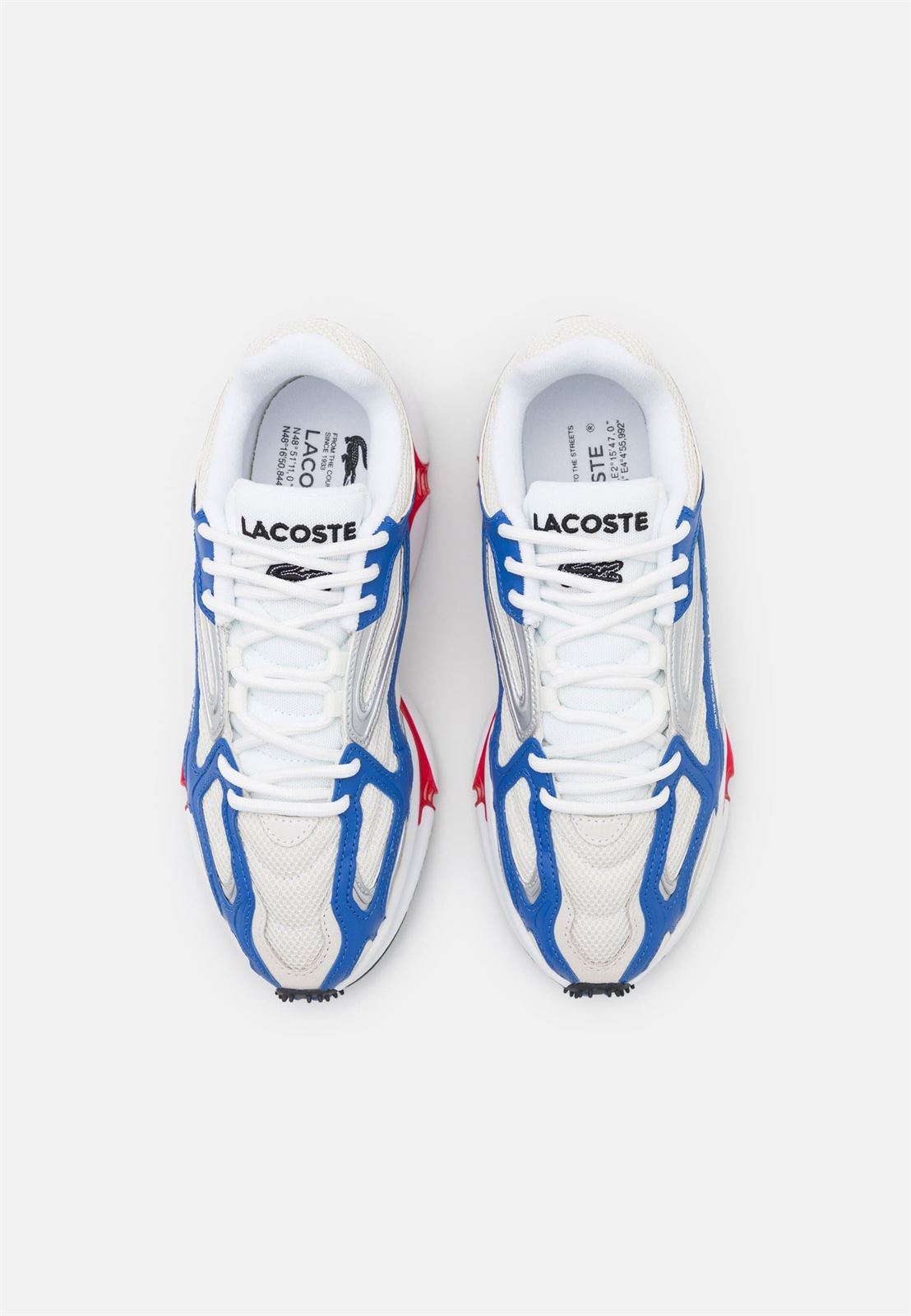 Zapatillas Lacoste L003 2k24 47SMA0013 5T9 wht/red/blue - Imagen 4