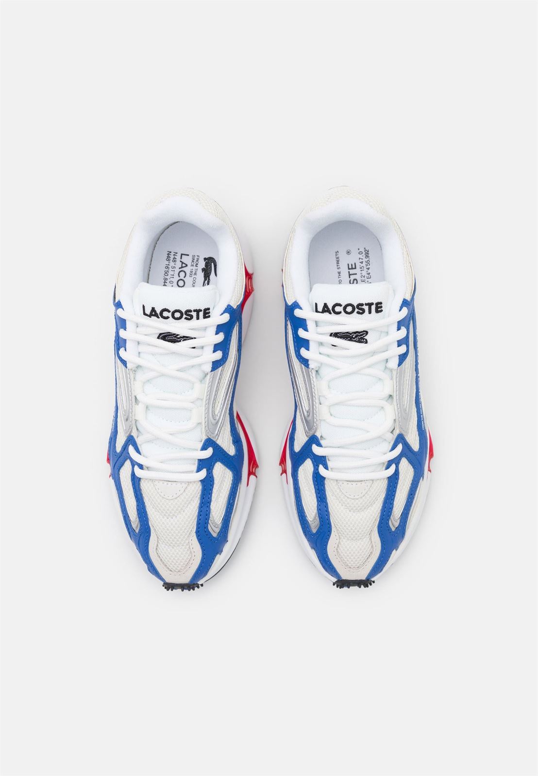 Zapatillas Lacoste L003 2k24 47SMA0013 5T9 wht/red/blue - Imagen 4