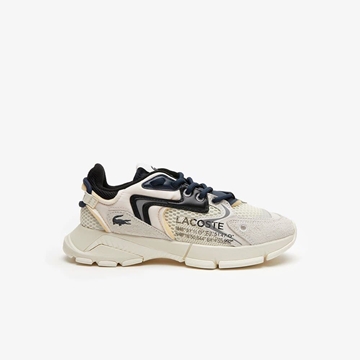 Zapatillas LACOSTE L003 NEO  45SFA0001 2G9 off wht/blk - Imagen 2