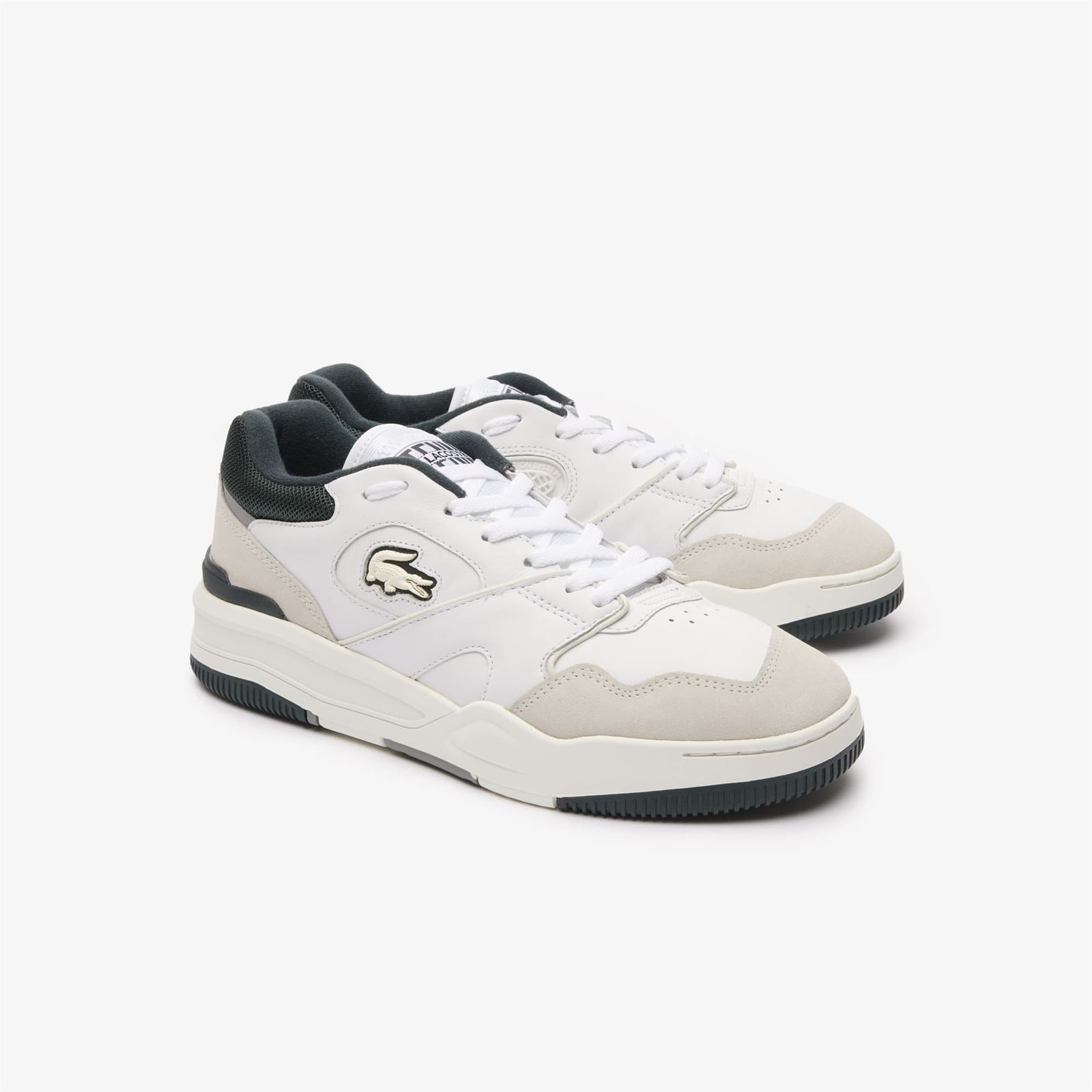 Zapatillas Lacoste Lineshot 46SMA0088 1R5 wht/ dk grn - Imagen 2