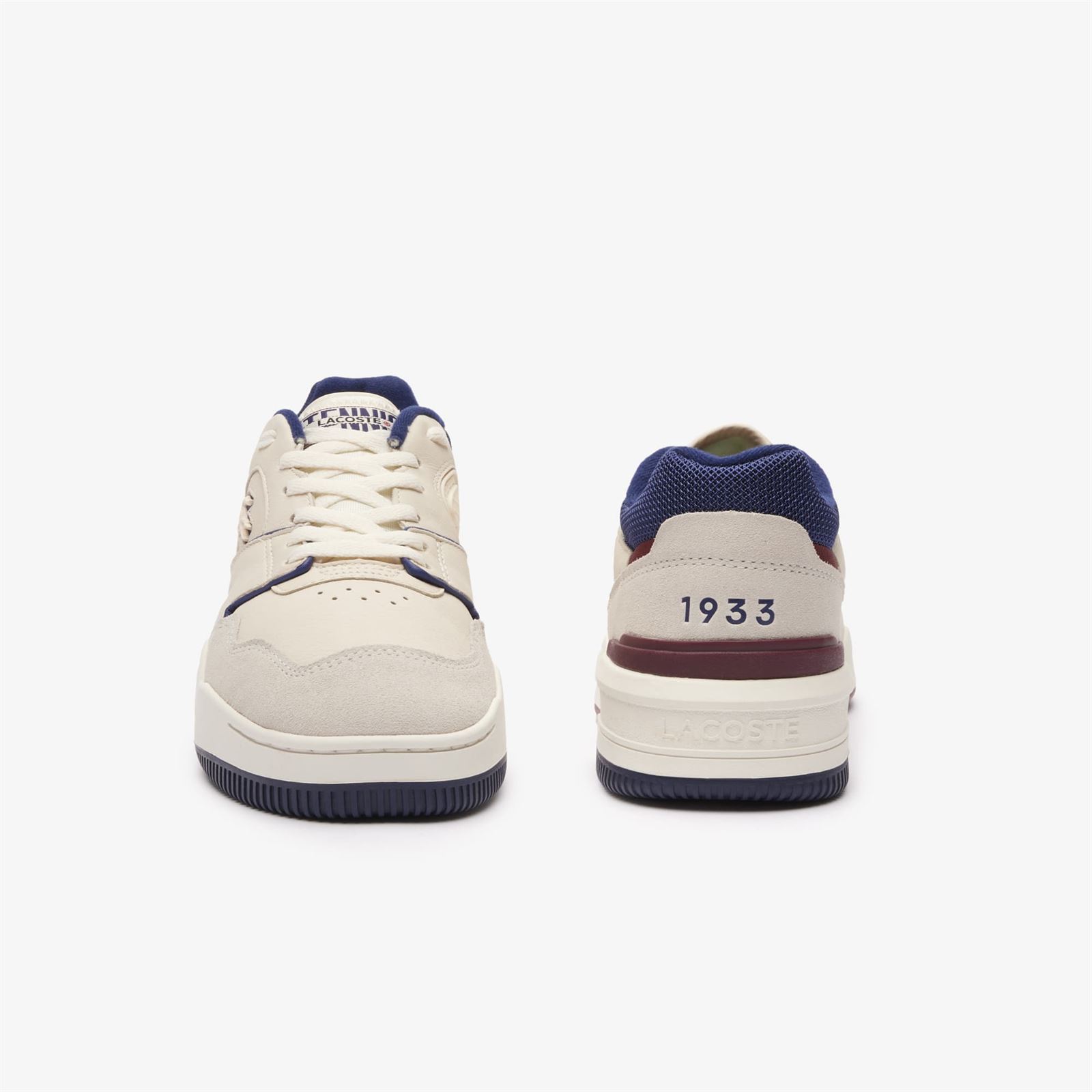 Zapatillas Lacoste Lineshot 46SMA0088 WN1 off wht/navy - Imagen 4