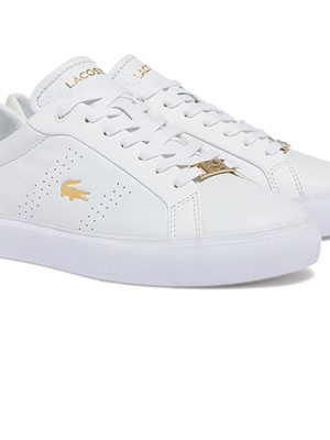 Zapatillas Lacoste Powercourt 2.0 43SFA0028 216 blanco - Imagen 2