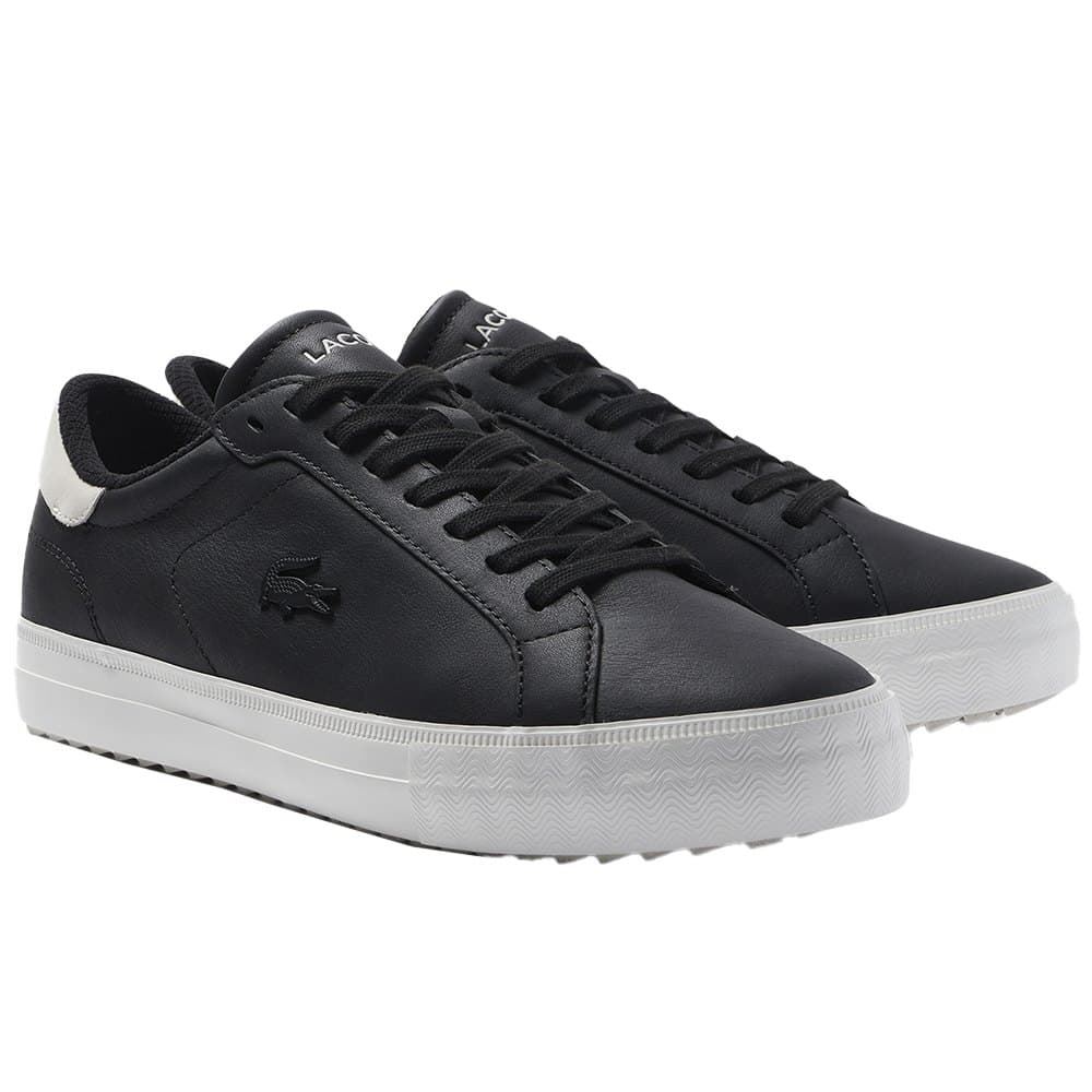 Zapatillas LACOSTE Powercourt Wntr 222 44SMA0027 454 blk/off wht - Imagen 2