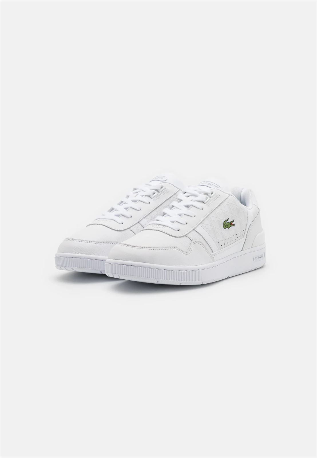 Zapatillas LACOSTE T-CLIP 44SMA0094 21G wht/wht - Imagen 2