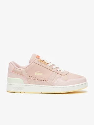 Zapatillas Lacoste T-Clip 745SFA0067AMY lt pink/lt ylw - Imagen 1