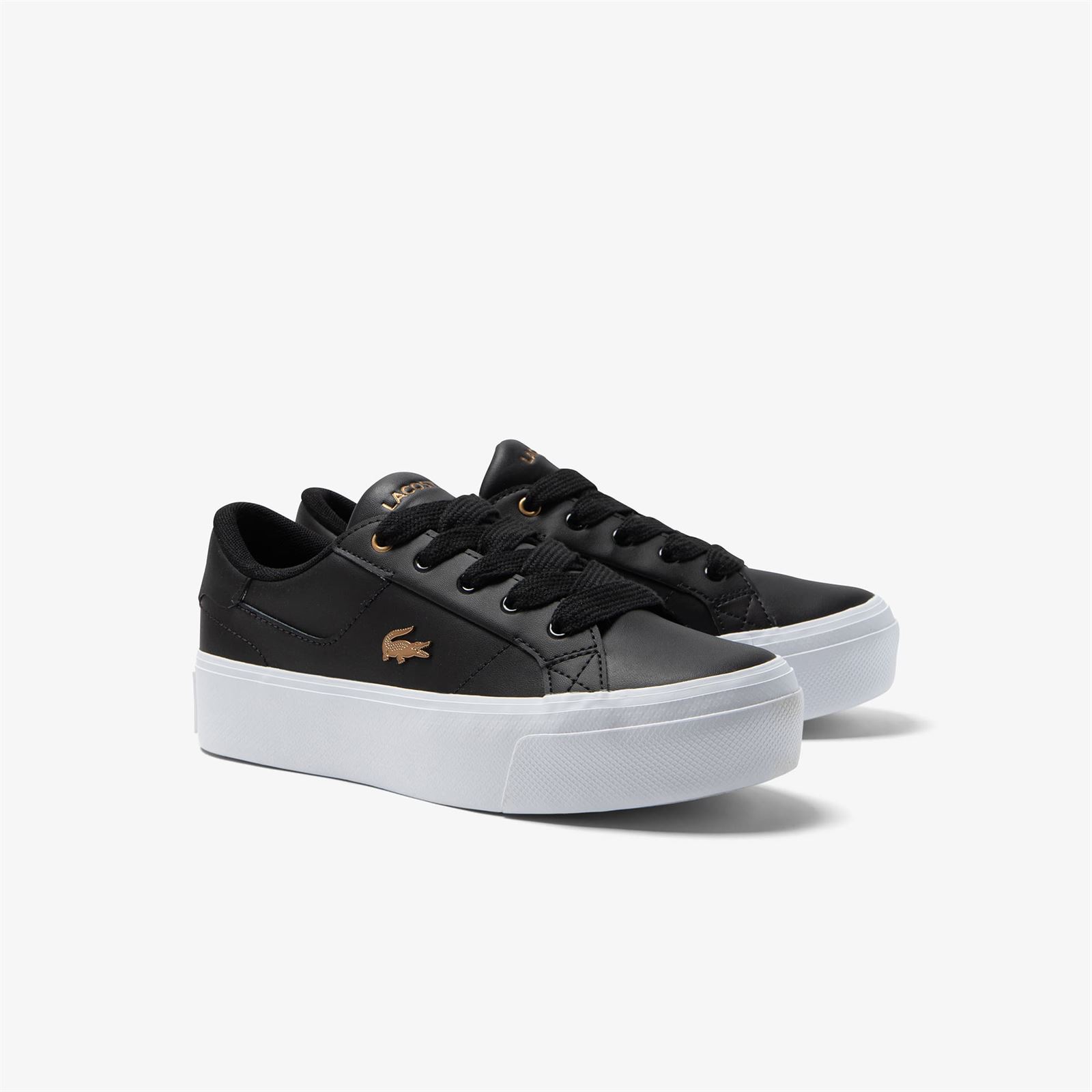 Zapatillas Lacoste Ziane 45CFA0013 312 black/wht - Imagen 4