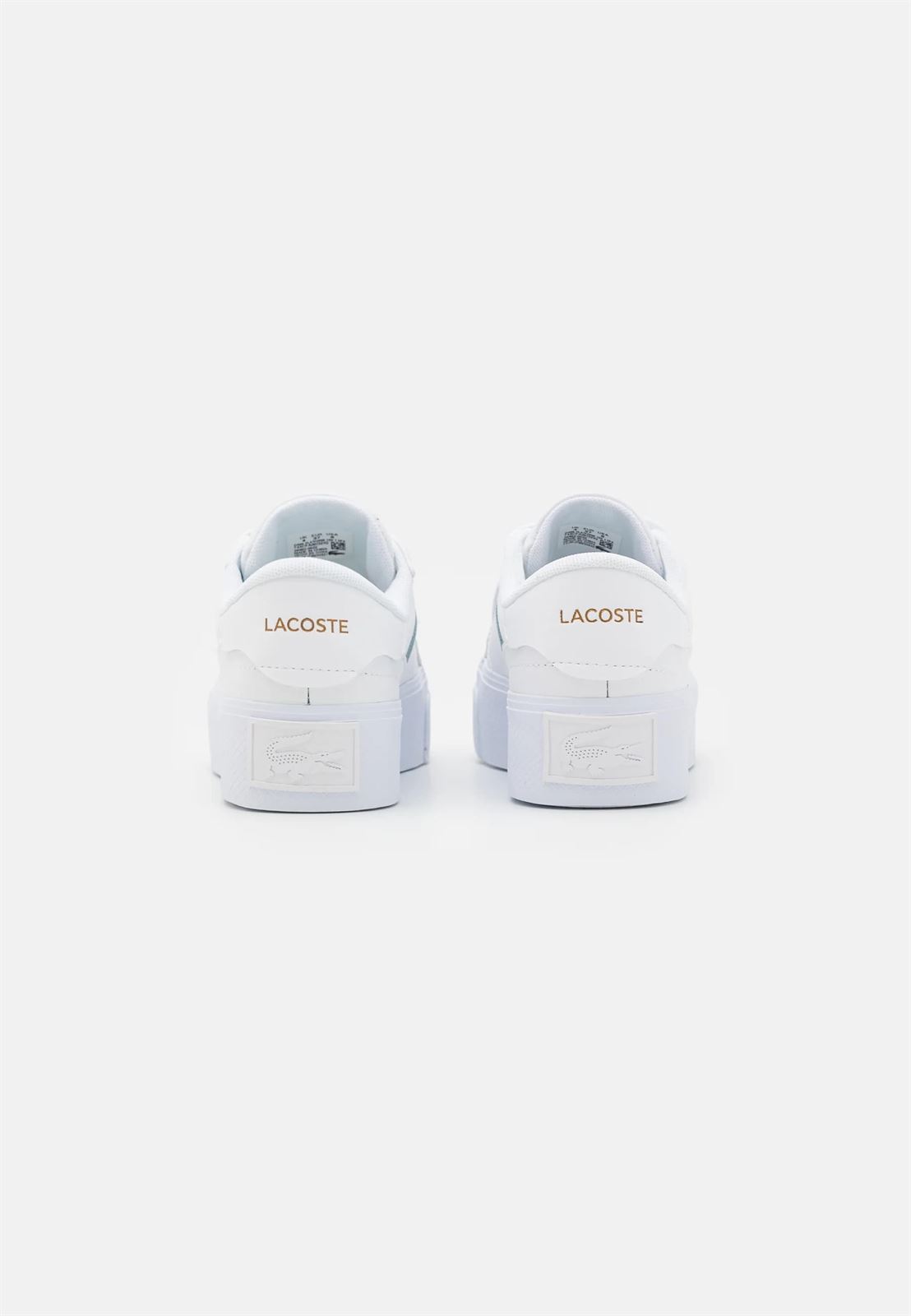 Zapatillas Lacoste Ziane Plataform 45CFA0013 21G WHT/WHT - Imagen 2