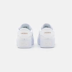 Zapatillas Lacoste Ziane Plataform 45CFA0013 21G WHT/WHT - Imagen 2