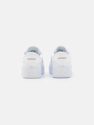 Zapatillas Lacoste Ziane Plataform 45CFA0013 21G WHT/WHT - Imagen 2