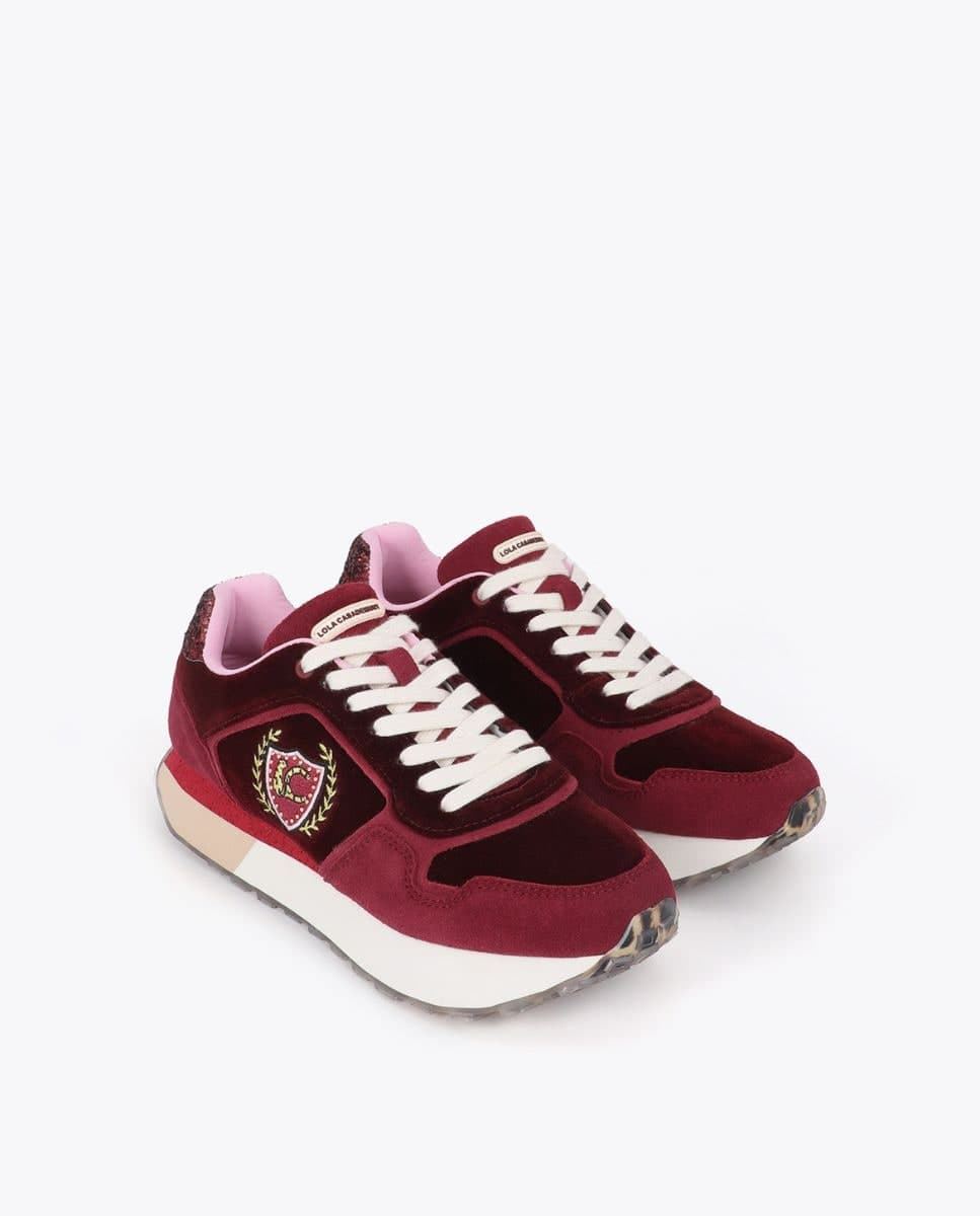 Zapatillas Lola Casademunt con terciopelo LF2605013 - Imagen 1