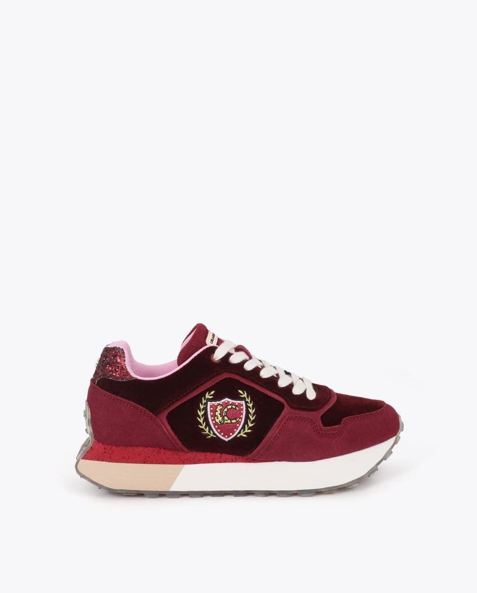 Zapatillas Lola Casademunt con terciopelo LF2605013 - Imagen 3