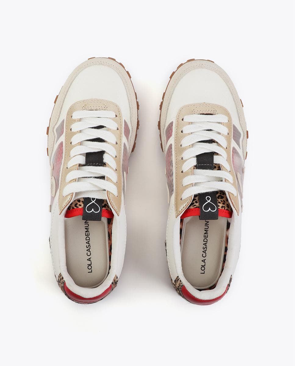 Zapatillas LOLA CASADEMUNT LS2605037 20Z crudo multicolor - Imagen 4