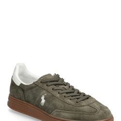Zapatillas Polo Ralph Lauren Bedford Suede Olive/White - Imagen 1