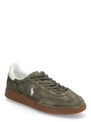 Zapatillas Polo Ralph Lauren Bedford Suede Olive/White - Imagen 1
