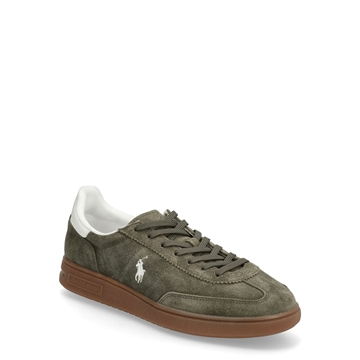 Zapatillas Polo Ralph Lauren Bedford Suede Olive/White - Imagen 1