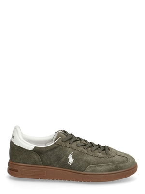 Zapatillas Polo Ralph Lauren Bedford Suede Olive/White - Imagen 2