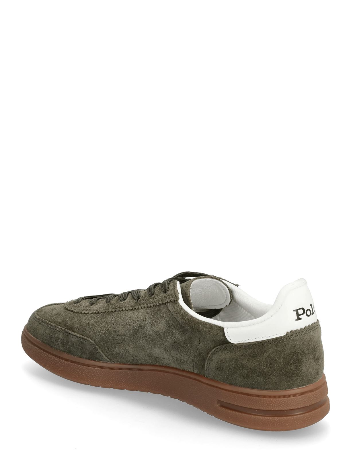 Zapatillas Polo Ralph Lauren Bedford Suede Olive/White - Imagen 3