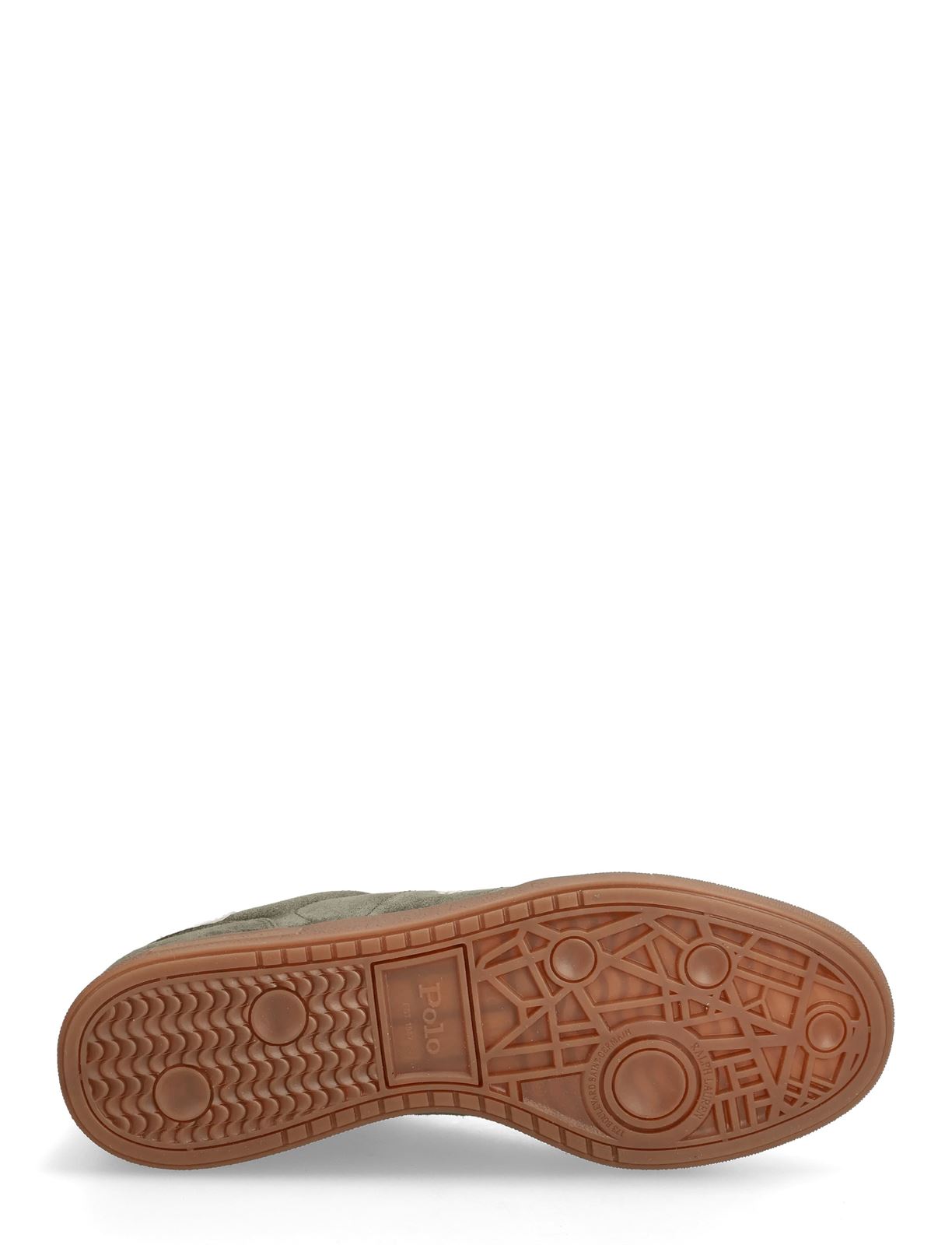 Zapatillas Polo Ralph Lauren Bedford Suede Olive/White - Imagen 5