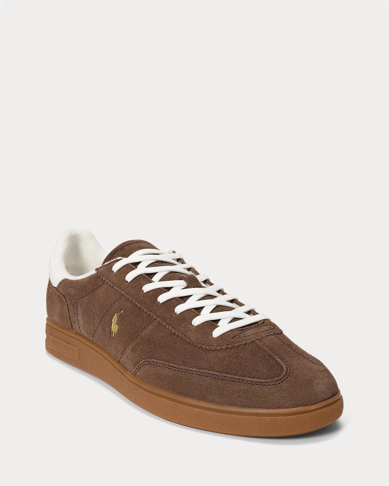 Zapatillas Polo Ralph Lauren Chocolate/White - Imagen 2