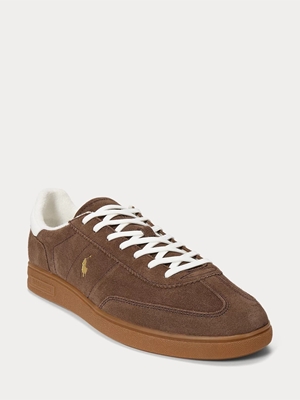 Zapatillas Polo Ralph Lauren Chocolate/White - Imagen 2