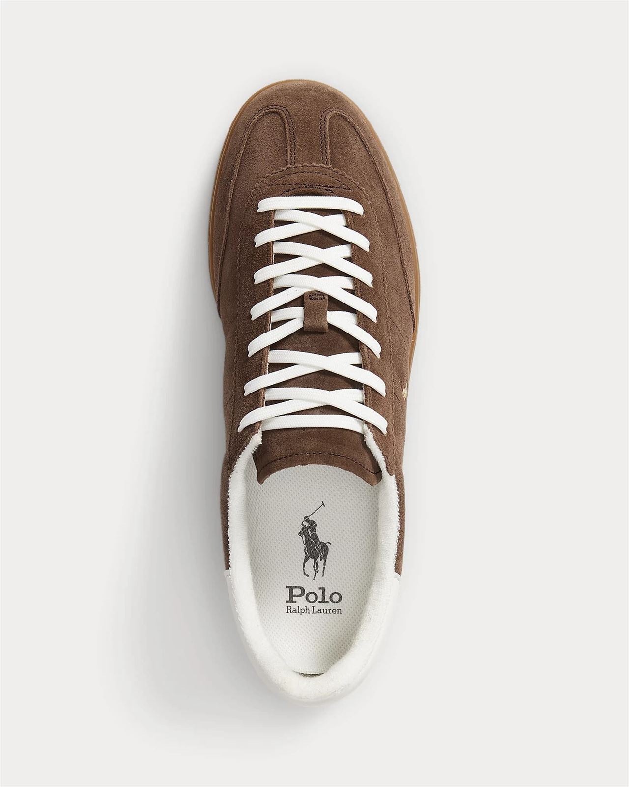 Zapatillas Polo Ralph Lauren Chocolate/White - Imagen 4