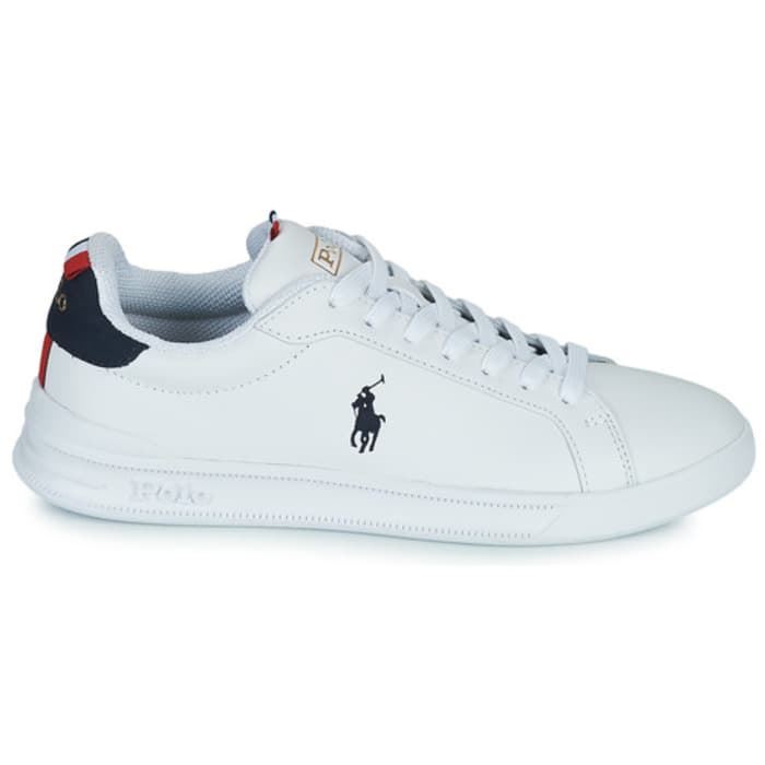 Zapatillas Polo Ralph Lauren HRT CT II WHITE/NAVY/RED - Imagen 1