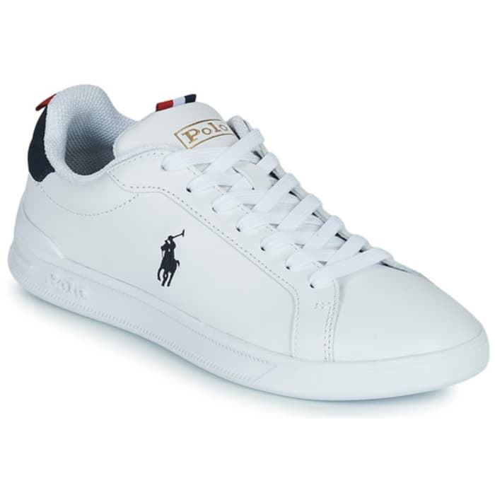 Zapatillas Polo Ralph Lauren HRT CT II WHITE/NAVY/RED - Imagen 3