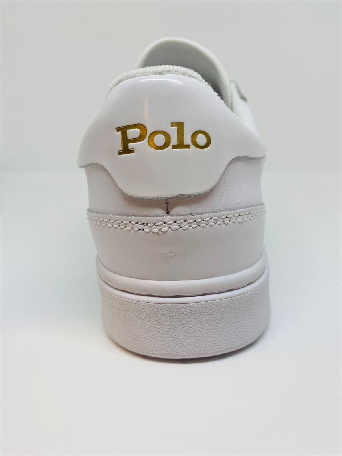 Zapatillas Polo Ralph Lauren Polo Court 809877674001 white - Imagen 3