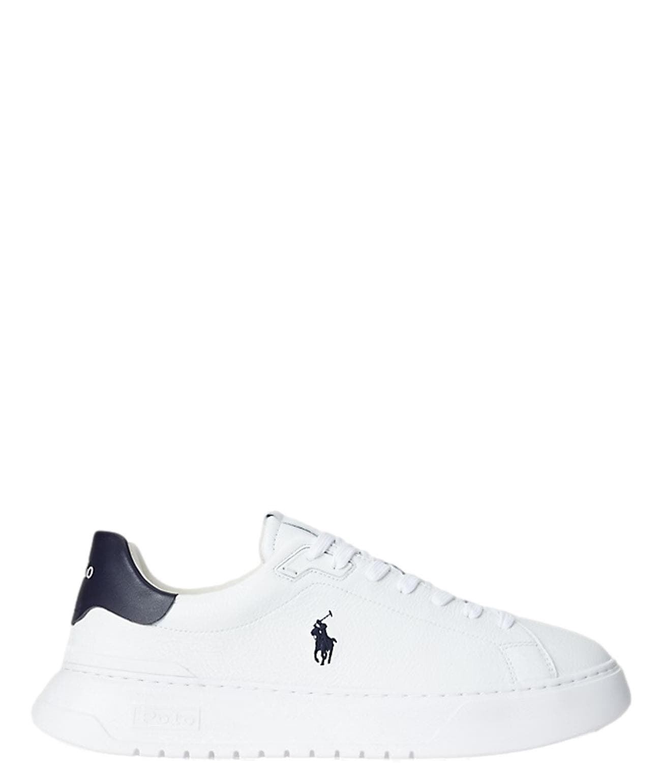 Zapatillas Polo Ralph Lauren Rlite Court White/Navy - Imagen 1