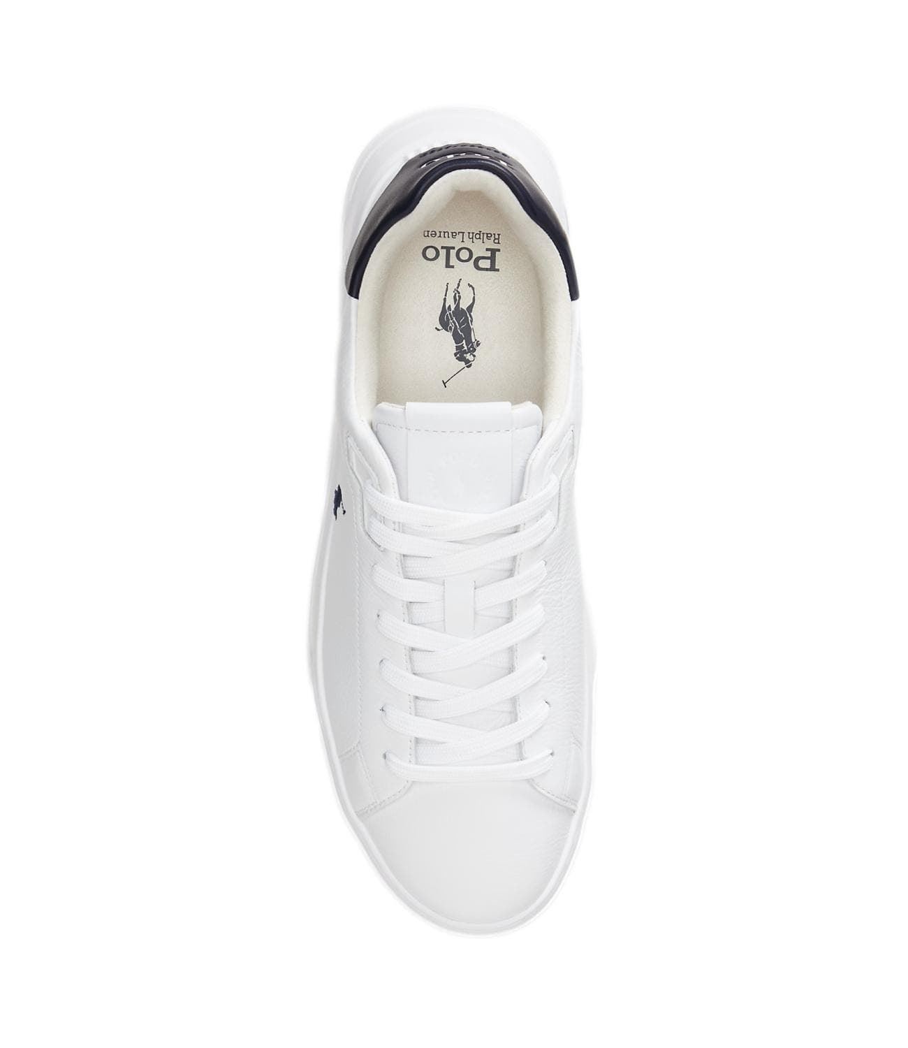 Zapatillas Polo Ralph Lauren Rlite Court White/Navy - Imagen 2