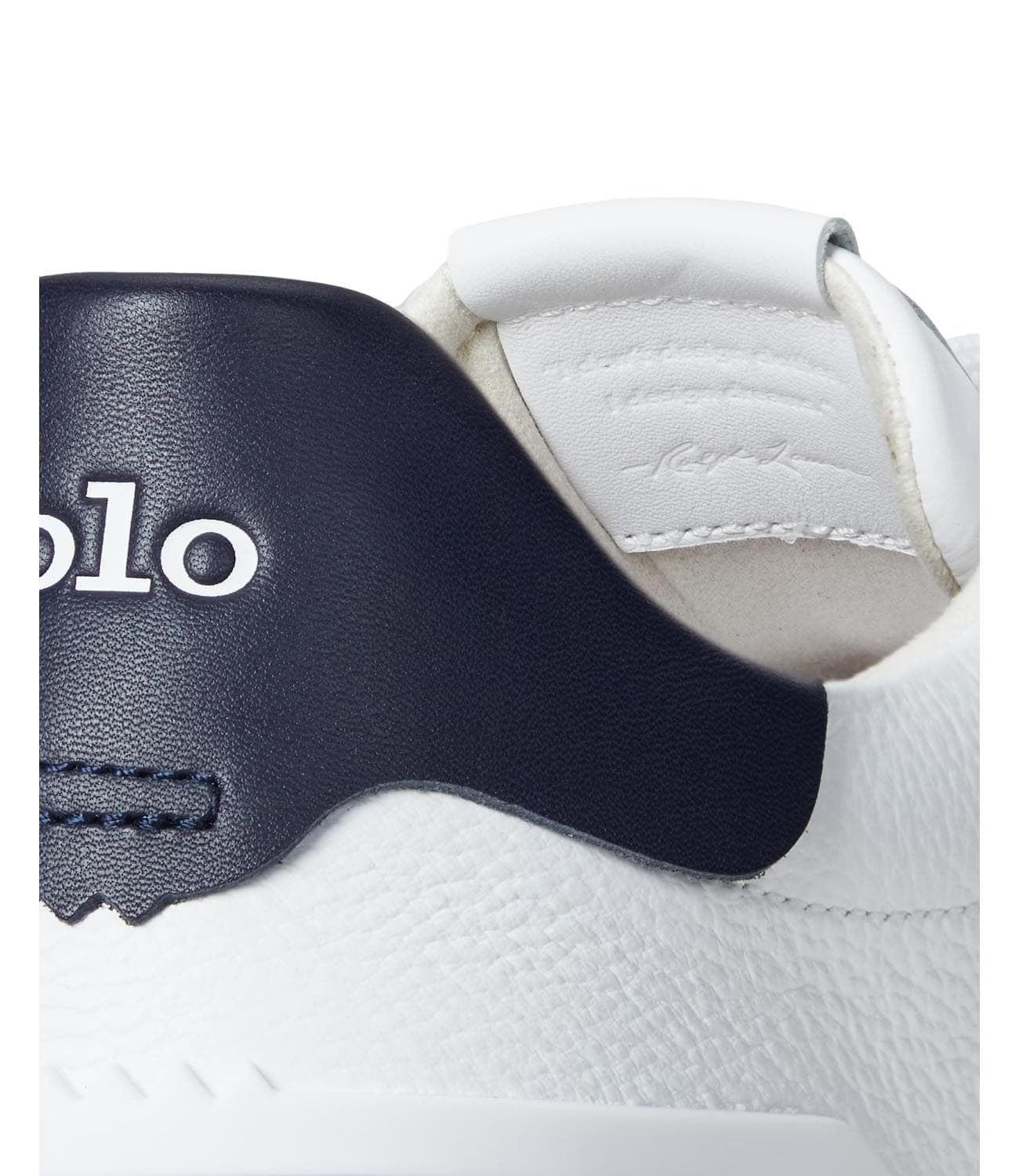 Zapatillas Polo Ralph Lauren Rlite Court White/Navy - Imagen 4