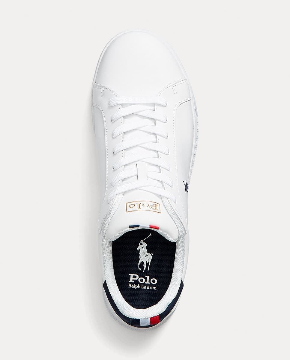 Zapatillas Polo Ralph Lauren White/Navy/Red - Imagen 5