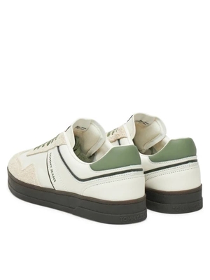 Zapatillas Tommy Hilfiger The Greenwich Leather EM0EM01587 YBI Ivory - Imagen 2