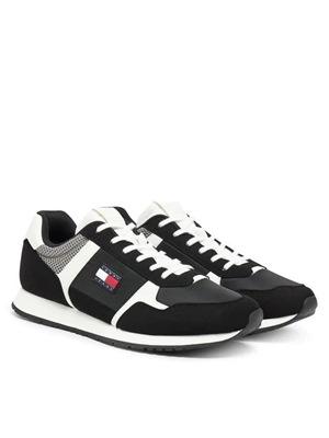 Zapatillas Tommy Hilfiger TJM Runner Casual EM0EM01590 BDS Black - Imagen 1