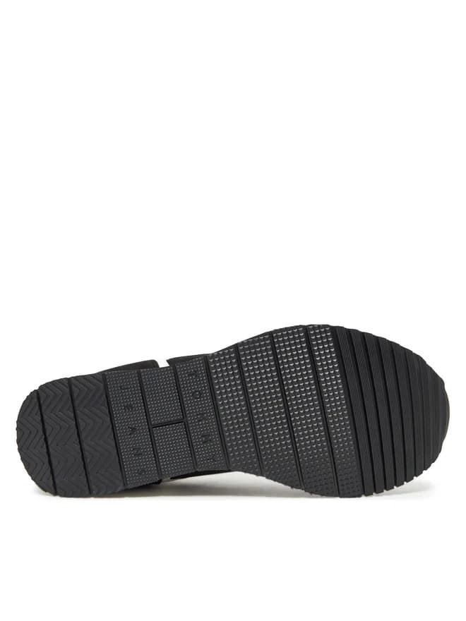 Zapatillas Tommy Hilfiger TJM Runner Casual EM0EM01590 BDS Black - Imagen 3
